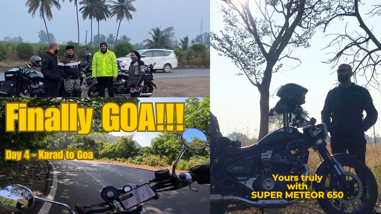 FINALLY GOA - Completing the Epic Super Meteor 650 Adventure!