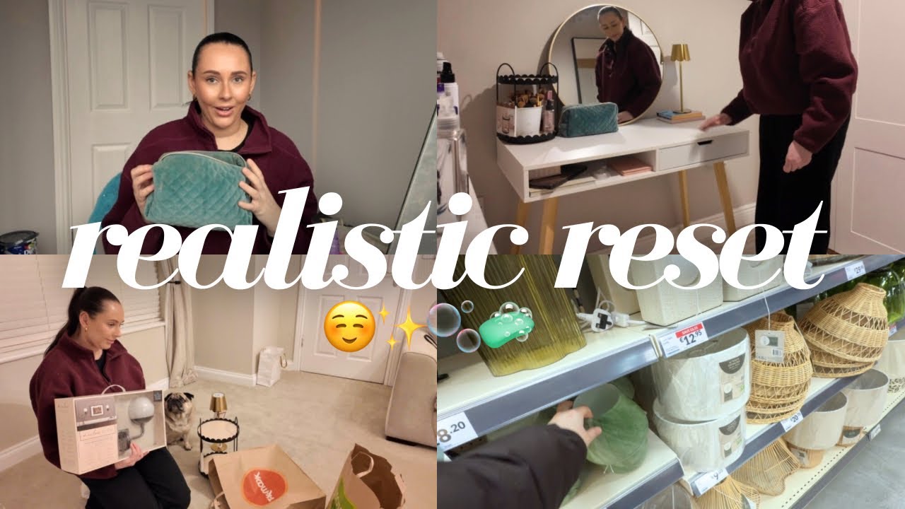 Real Life Reset Vlog: *NEW IN* The Range + Haul, Health Update + Organising My Dressing Room