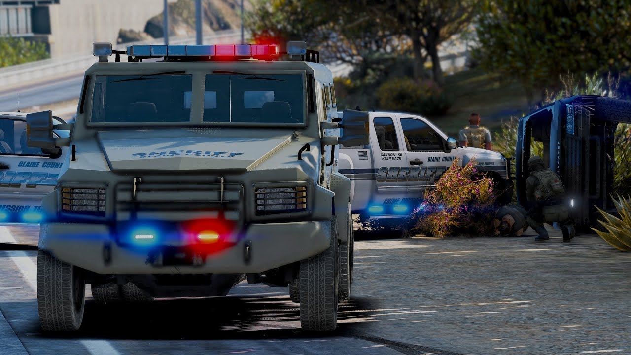 GTA 5 LSPDFR #118 BCSO SWAT In Action!