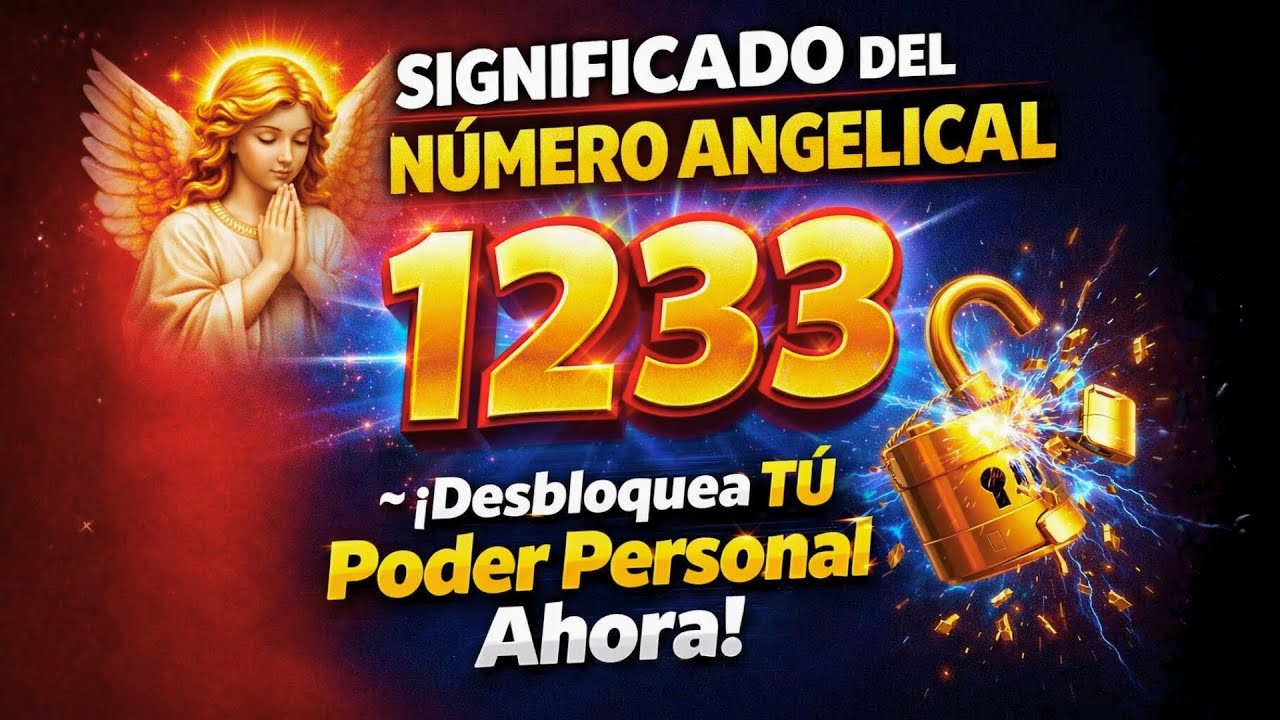 SIGNIFICADO DEL NÚMERO ANGELICAL 1233 ~ ¡Desbloquea Tú Poder Personal Ahora!