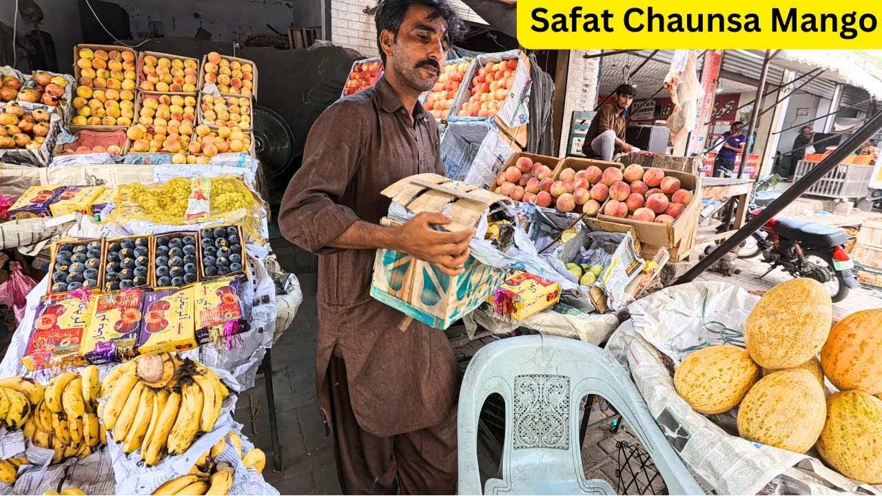 Safat Chaunsa Mango ki Pehchan & Price | Worldwide Famous Pakistani Mangoes | Sabzi Mandi Mughalpura