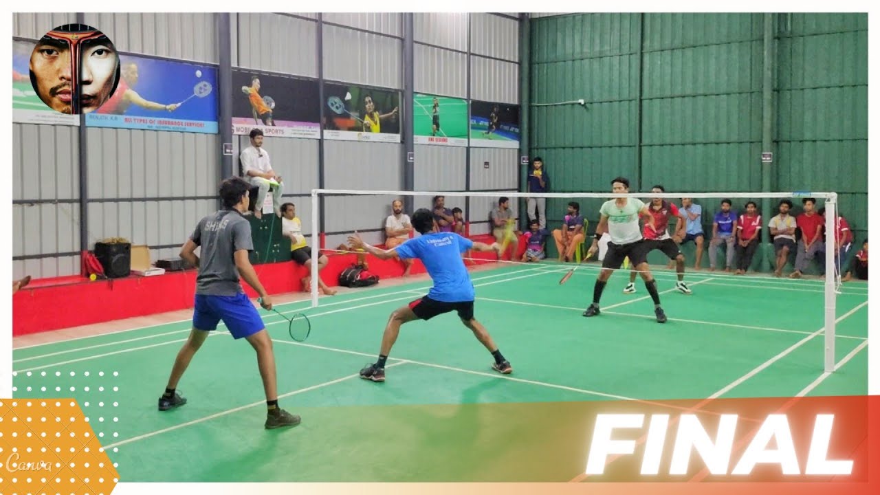 NAVANEETH/SHIJAS VS ADHIN/JAISON:BDI OPEN MENS DOUBLES TOURNAMENT PALAKKAD