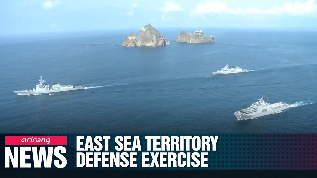South Korean military begins their bi-annual maritime drills for the defense of Dokdo