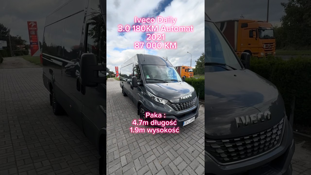 🚛 Iveco Daily 3.0 180KM Automat Hi-Matic &ndash; gotowy do ciężkiej pracy!