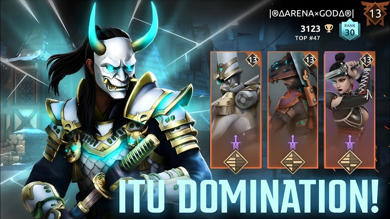 Itu Back in Domination! ✨🔥 // Shadow Fight 4 Arena