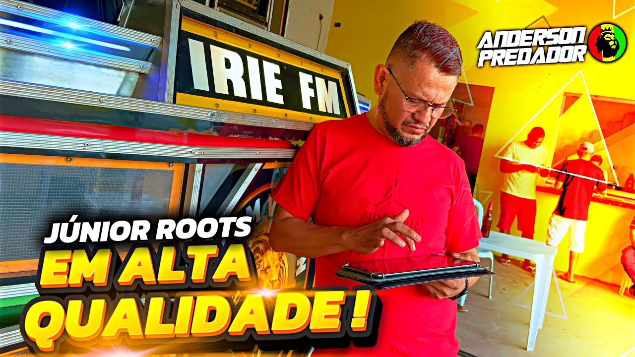 TESTE DO MALVADO IRIE FM VIP LION OURO / DJ JÚNIOR ROOTS - EM ALTA QUALIDADE! 