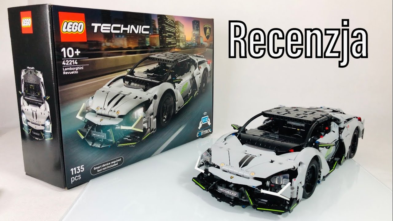LEGO 42214 Technic Lamborghini Revuelto Super Sports Car / Recenzja