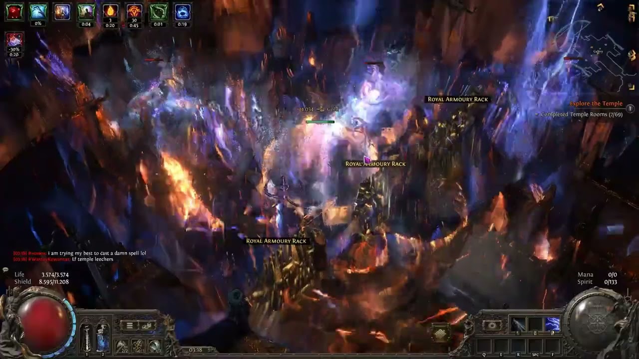 [POE2 0.4] Curse CoC BM other Spells showcase