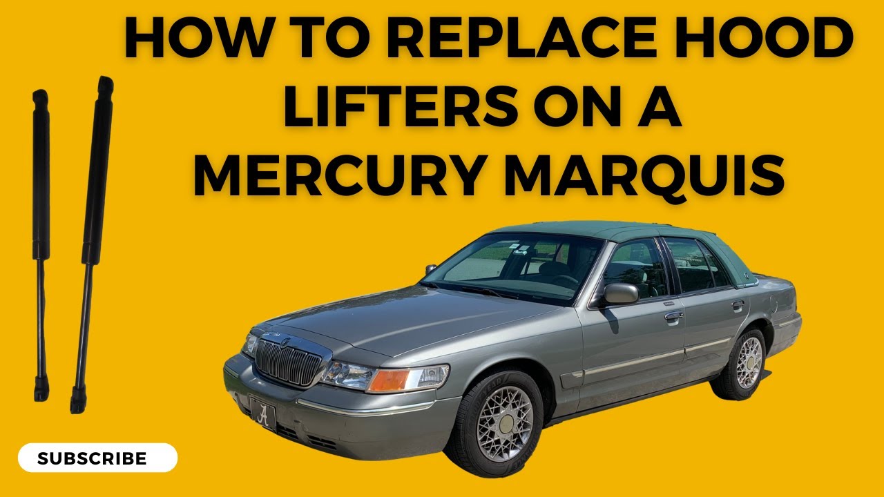 How to Replace Hood Lifter Support Shafts on a Mercury Marquis or Ford Crown Victoria s.
