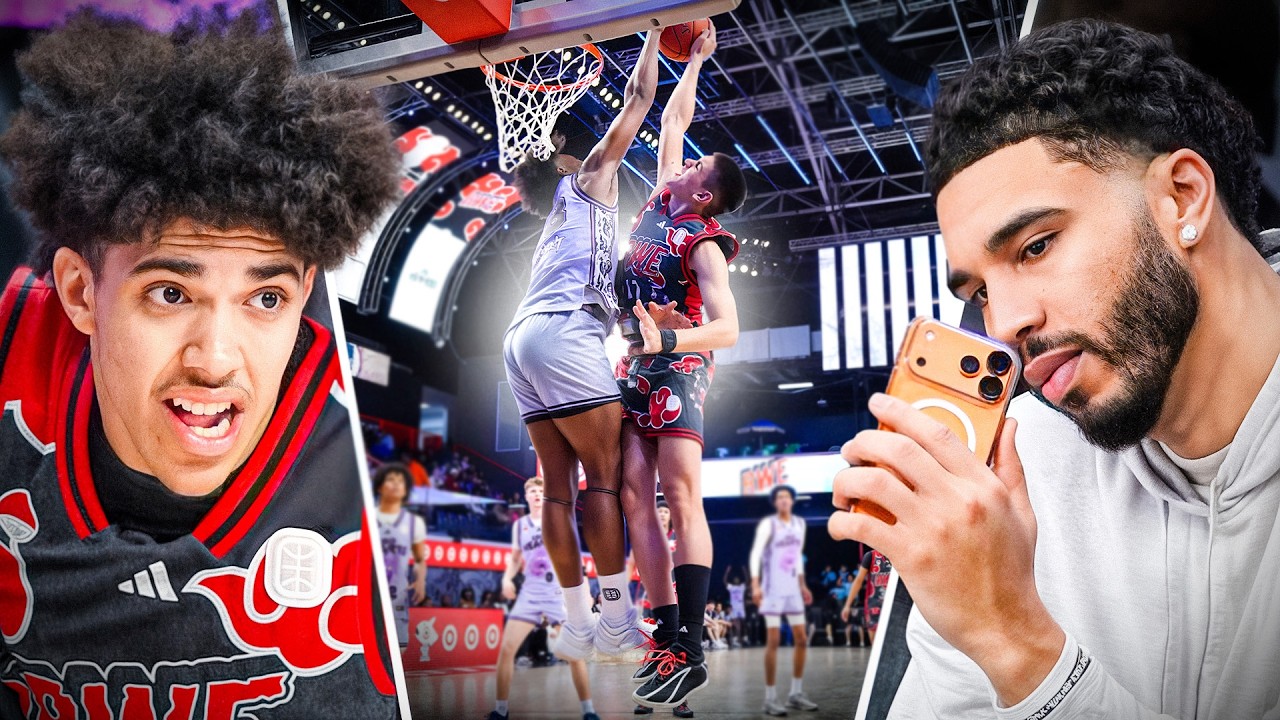 JAYSON TATUM PULLED UP FOR RWE VS COLD HEARTS & IT GOT ACTIVE!! OTE DOUBLEHEADER