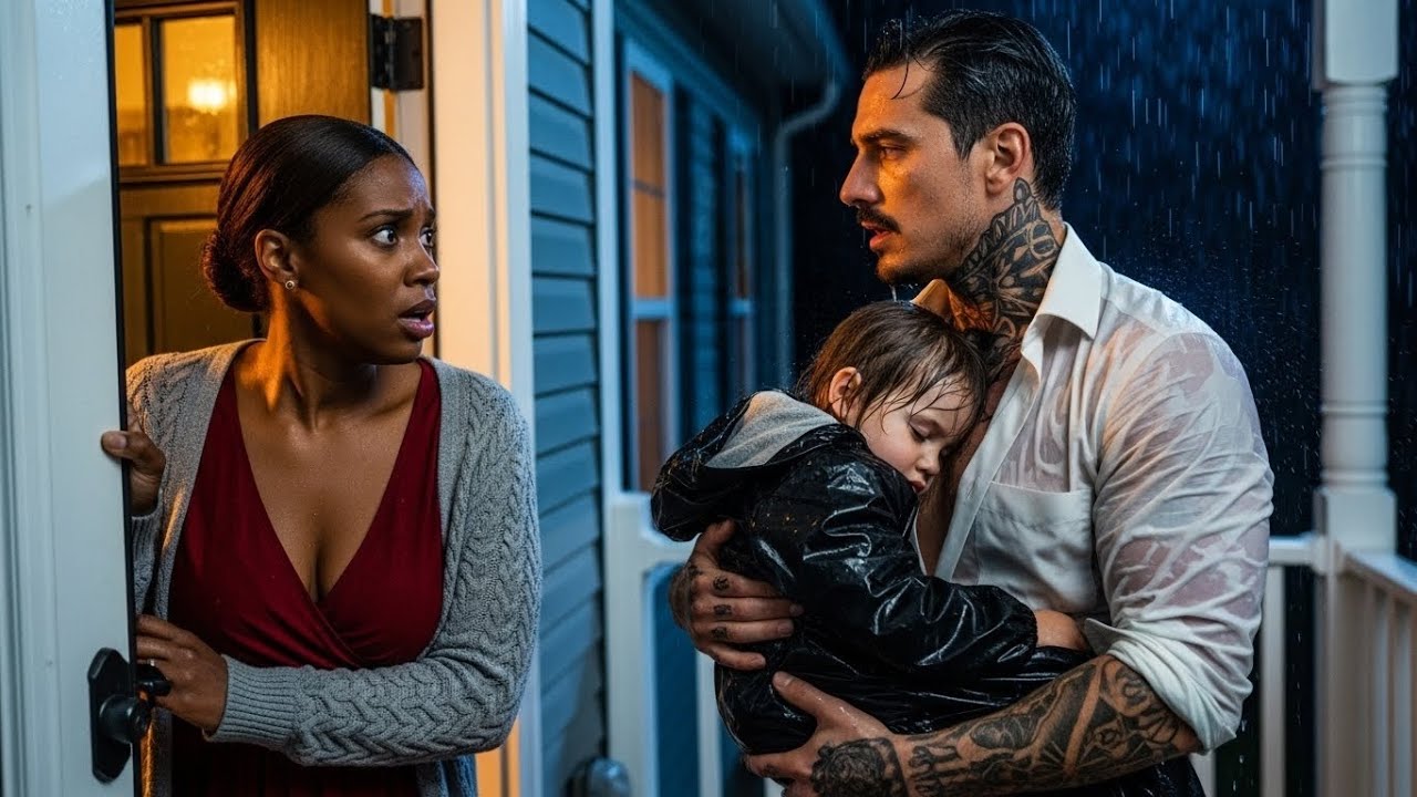 She Let a Homeless Man and His Little Girl Sleep in Her Shack—By Morning, She Learned He Was a Mafia