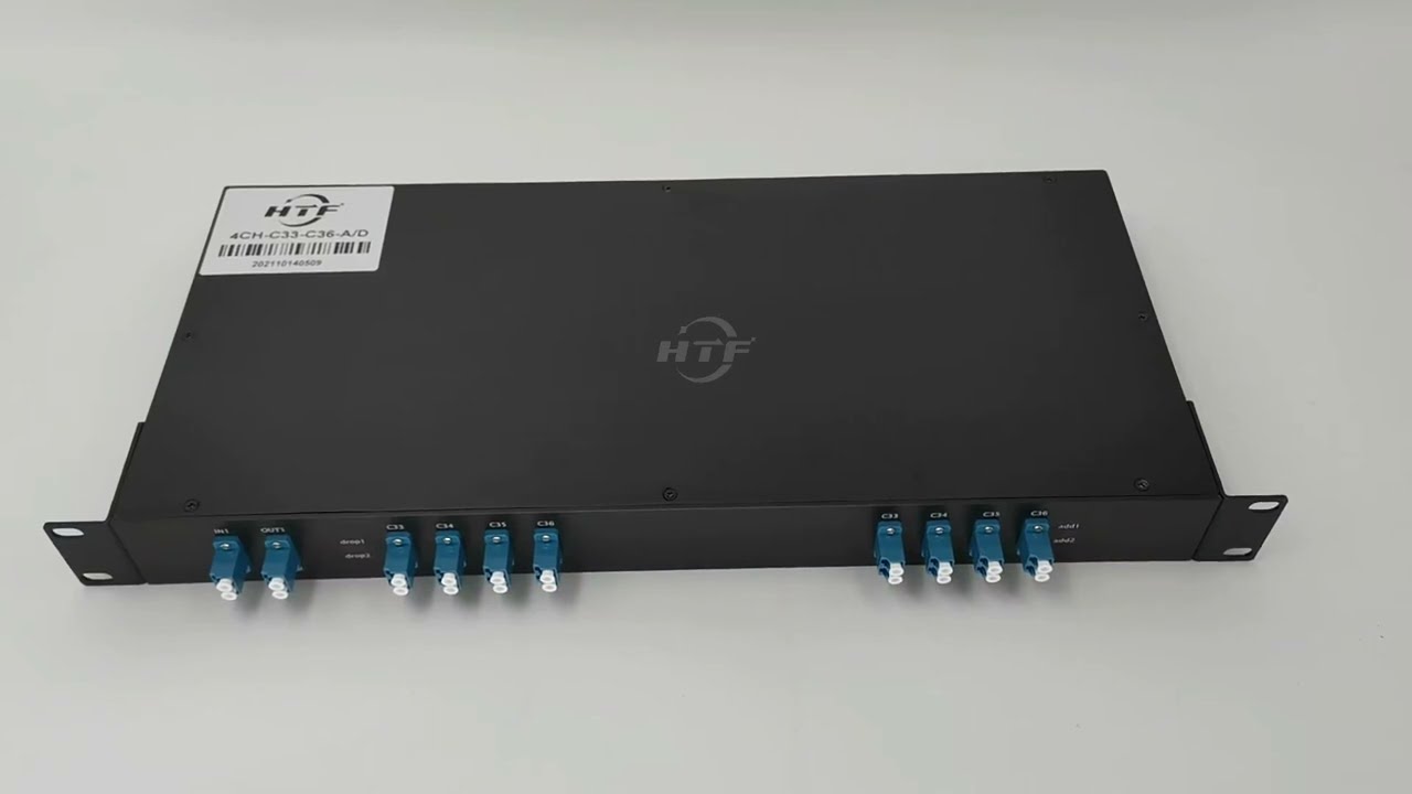 Customized 4ch dual fiber dual side OADM mux demux