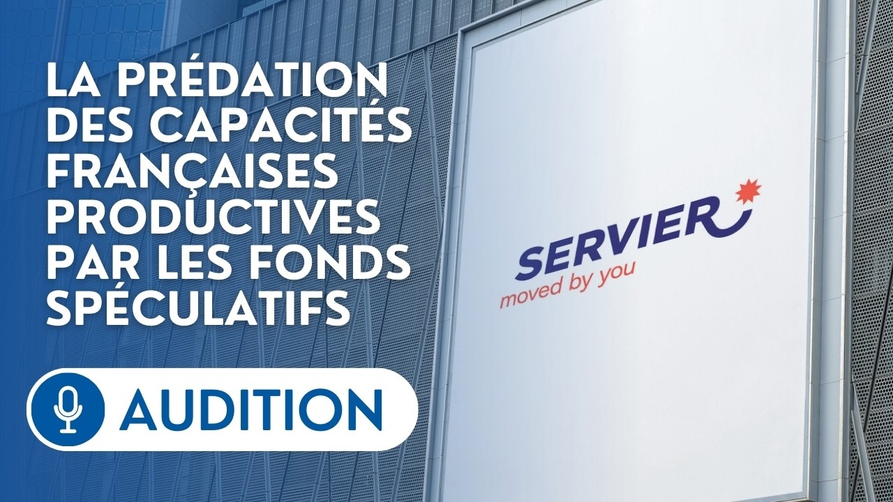 🔴Le président du gpe Servier sur la prédation des capacités productives 🇫🇷 par les fonds spéculatifs