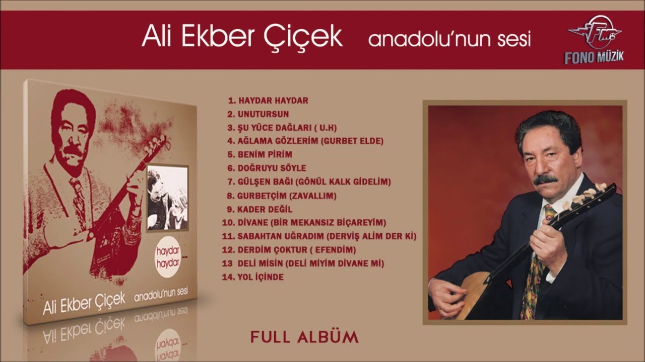 Ali Ekber Çiçek - Anadolu'nun Sesi (Full Albüm) (1999)
