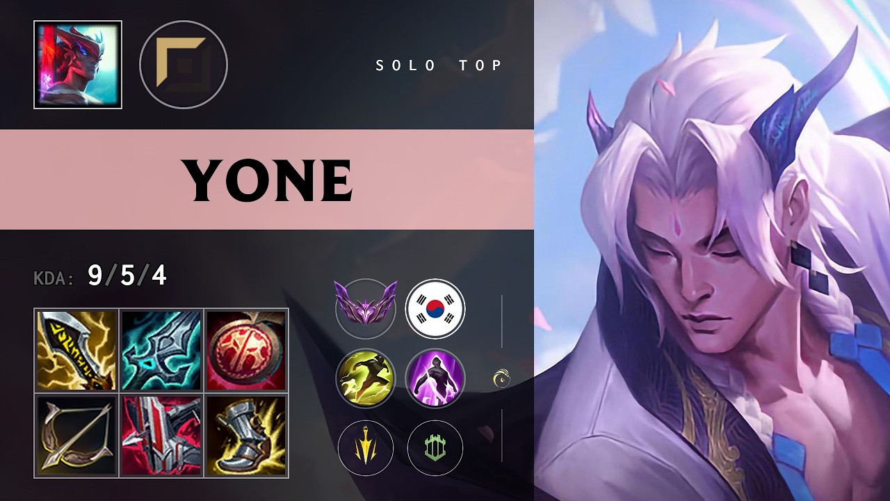 Yone Top vs Zaahen (Maikehan) - KR Master Patch 26.13