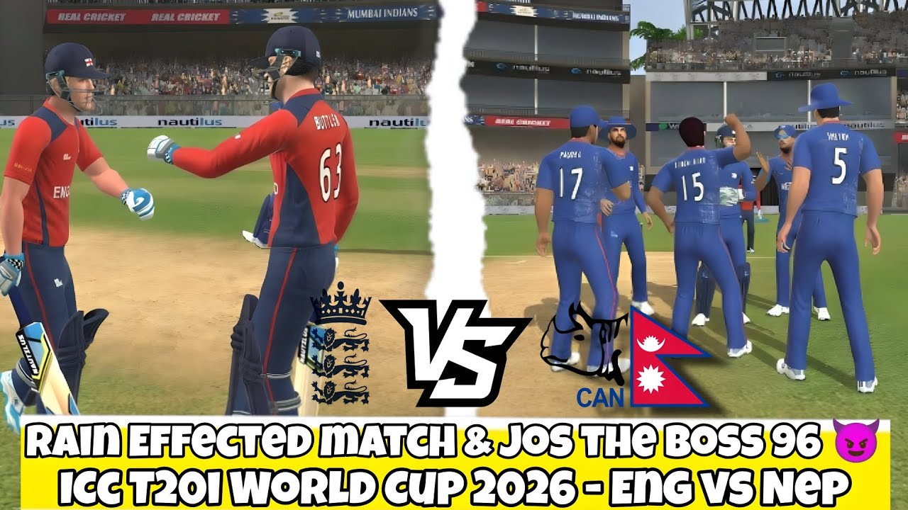 Jos The Boss 96 😈 & Jof's 3Fier || England Vs Nepal || ICC T20is World Cup 2026 || RC™ 