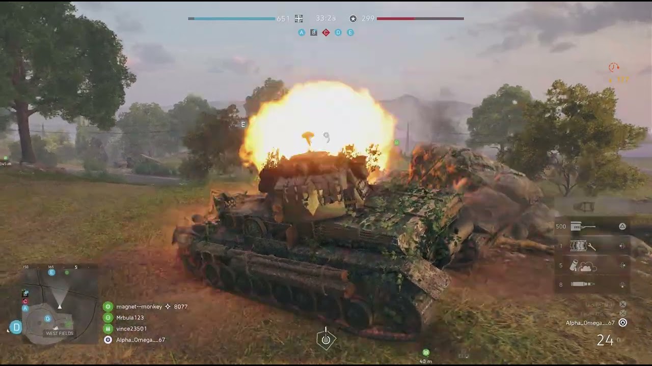 Battlefield V Panzer IV Commander 451 Provence Gameplay