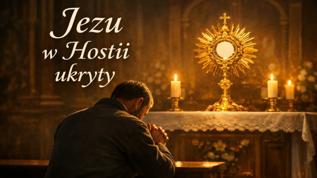 Jezu w Hostii ukryty.