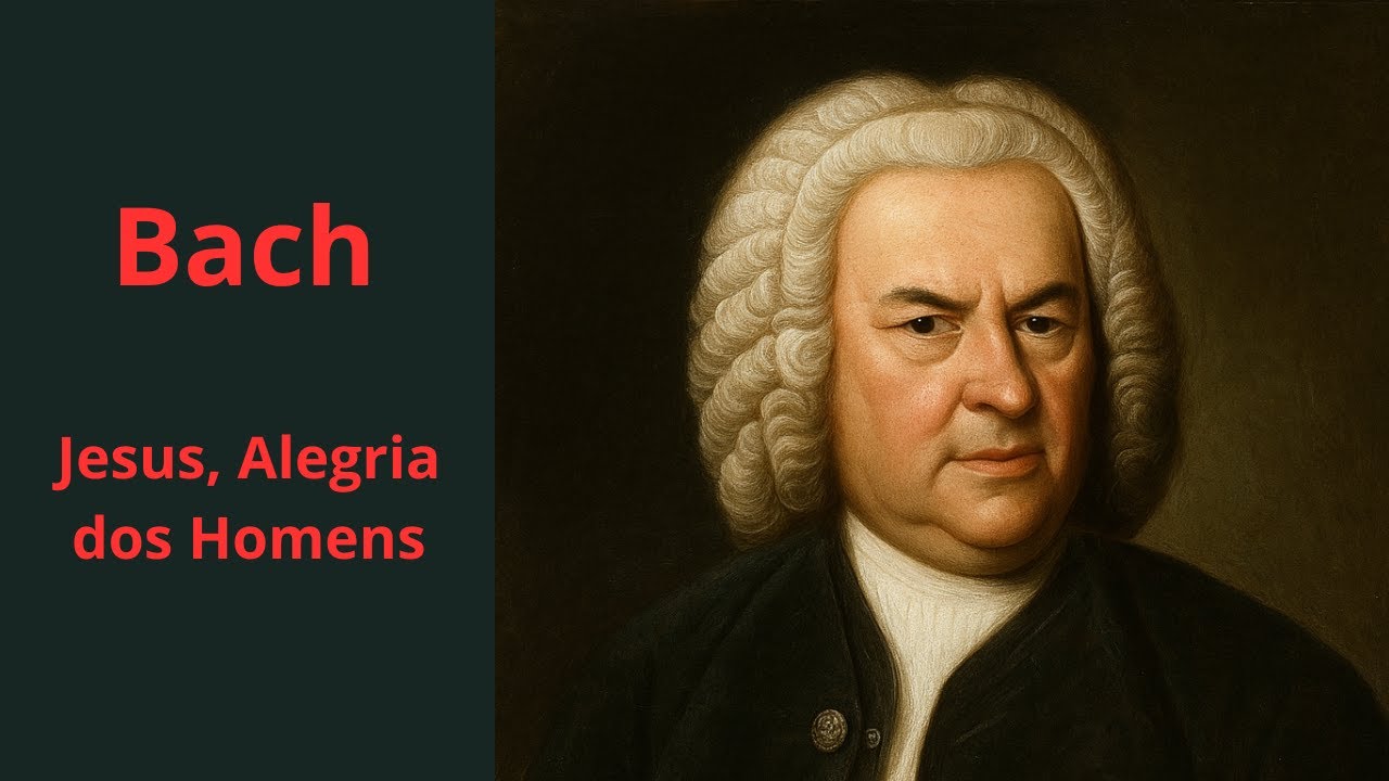 🔴 Bach - Jesus, Alegria dos Homens - Johann Sebastian Bach (Alemanha - 1723)
