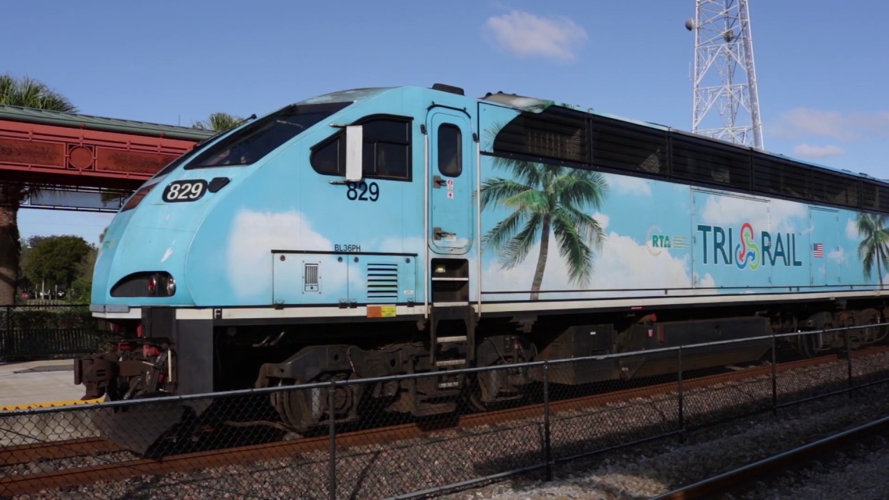 Railfanning at Delray Beach, FL 1/15/20