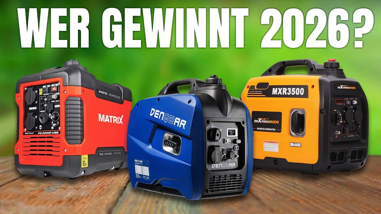 Beste INVERTER STROMERZEUGER im Vergleich 2026! ► Nicht kaufen, bevor du das siehst!