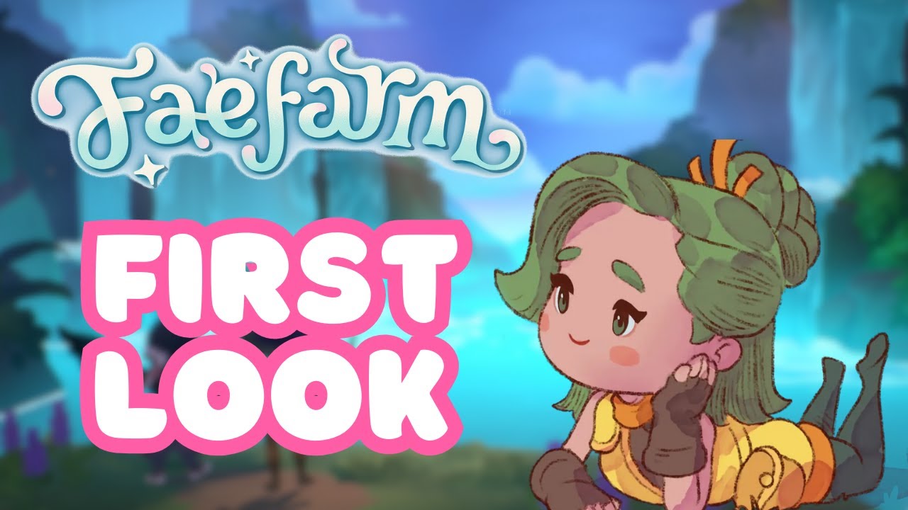 Early First Look at FAE FARM | Character Creation, Basic Farming (GAMEPLAY)