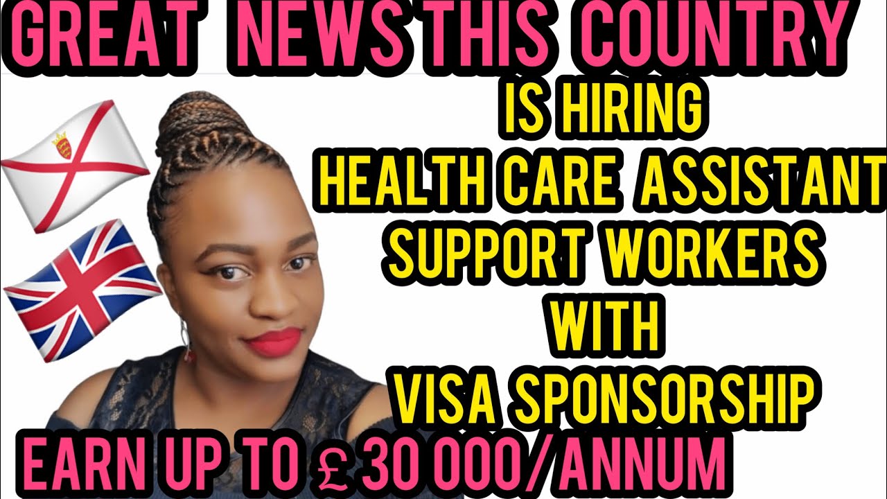 QUICKEST AND EASIEST WAY TO BECOME A HEALTH CARE ASSISTANT IN JERSEY||NEXT TO UK||EARN &pound;30 000/YEAR