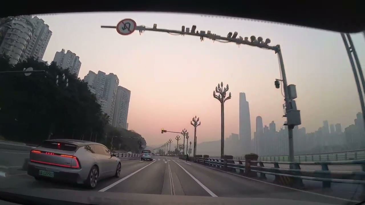 重庆 CHONGQING 上班市区通勤  #重庆 #重慶 #chongqing #DrivingTour