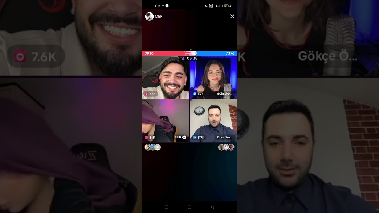 💯MEF,GÖKÇE,ONUR+ 🤔KESİNTİSİZ FULL YAYIN😝|28/11/2023|