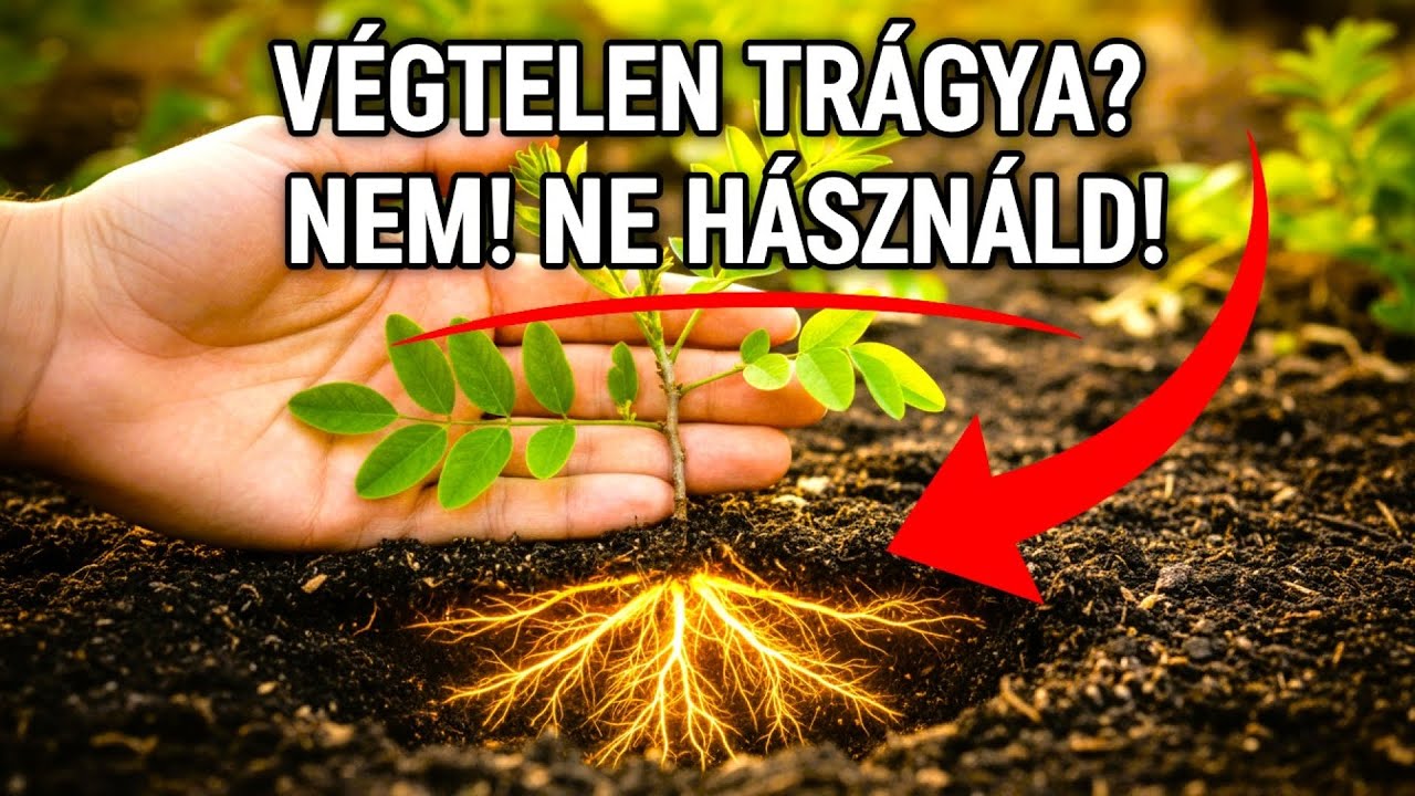Végtelen ingyen műtrágya? — Miért fogod megbánni, ha elülteted?