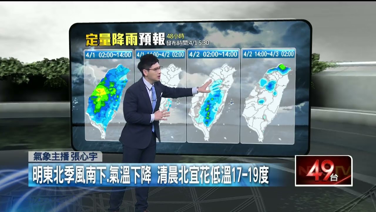 壹氣象／入春最明顯春雨！ 未來一周多雨　西半部「紫紅一片」