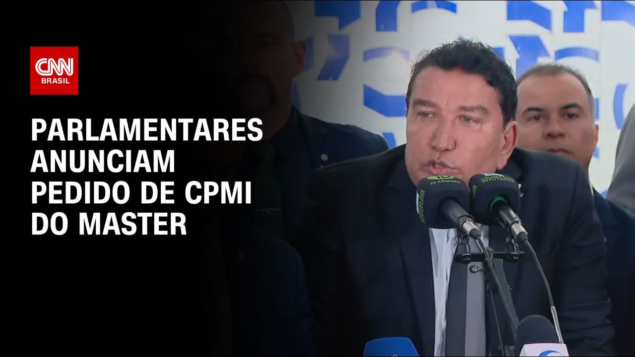 Caso Master: Parlamentares anunciam pedido de CPMI | CNN 360&deg;