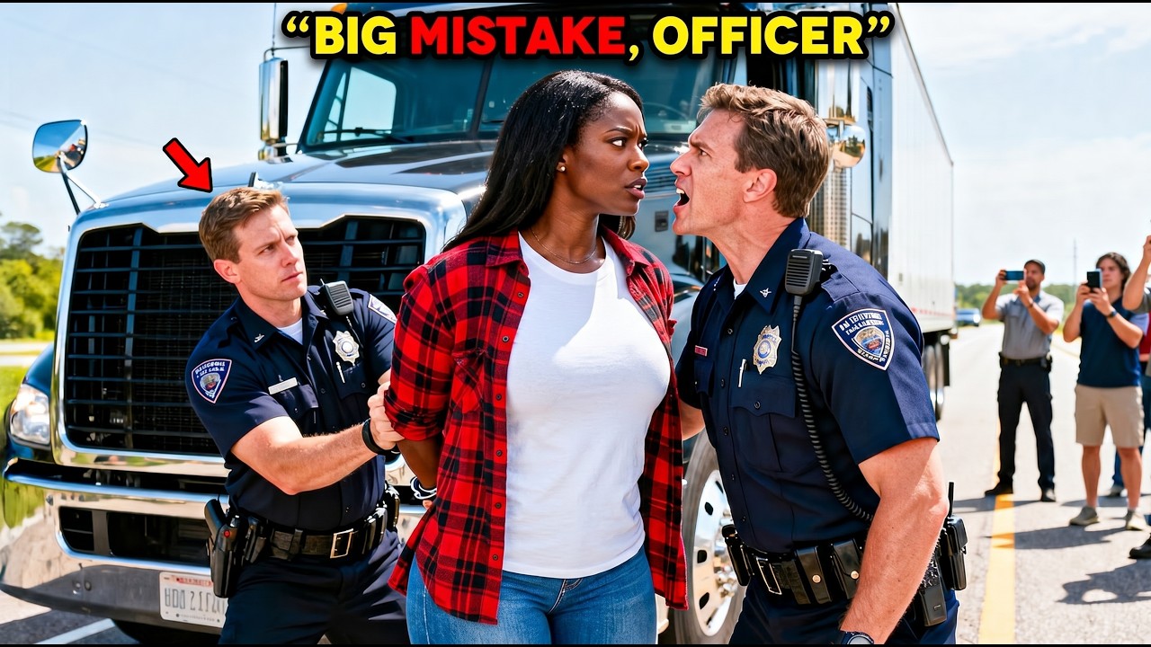 Black Trucker Takes Down Cops After Illegal Stop—She's Former Delta Force