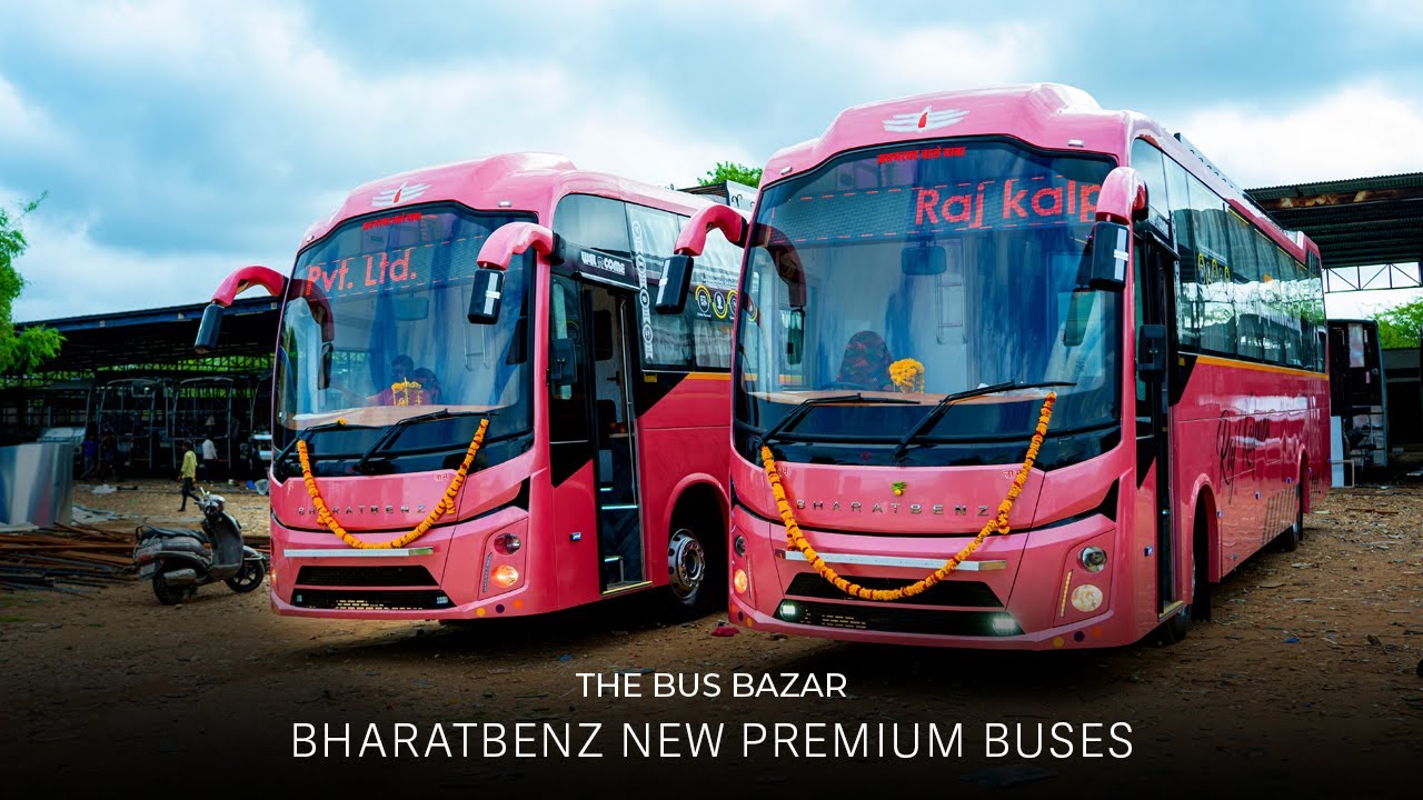 2 NEW Business class luxury buses built on bharatbenz chassis | #thebusbazar