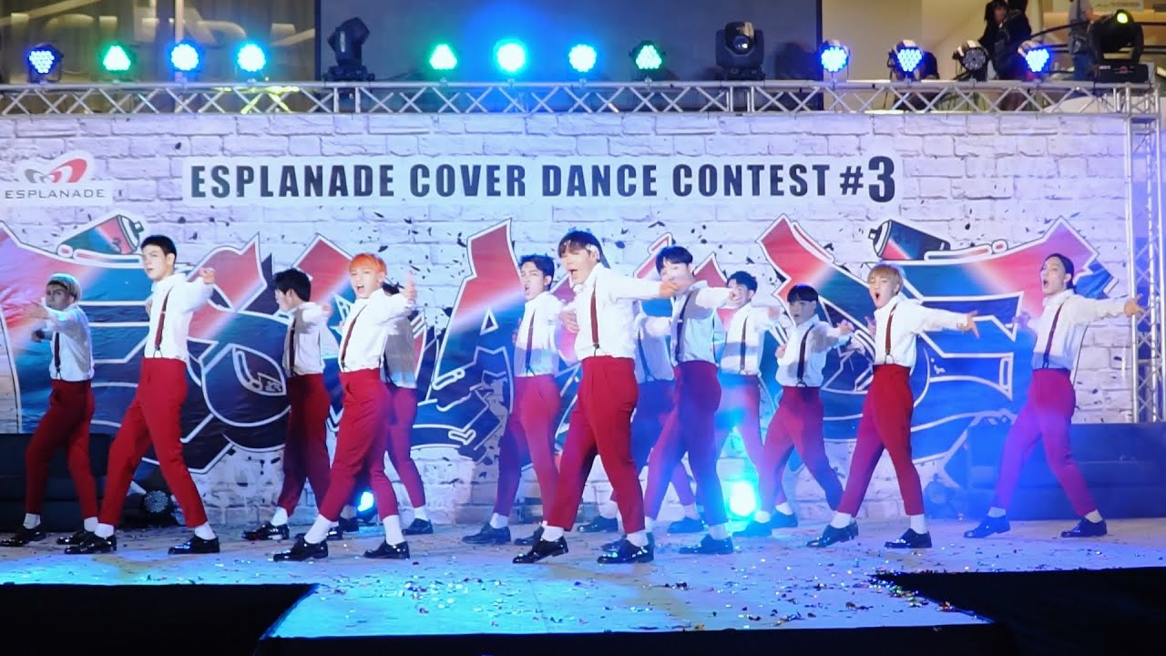 160806 The Average cover SEVENTEEN - Chuck+VERY NICE+A+I Don't Know+Pretty U @ Esplanade (Semi)