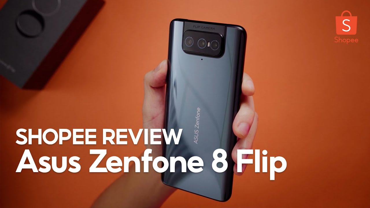 Shopee Review | Asus Zenfone Flip 8 Unboxing - FLIP IT like you mean it!