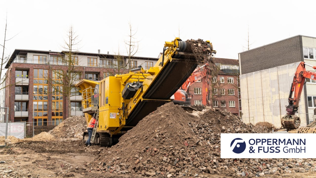 Keestrack B3 Backenbrecher im Einsatz