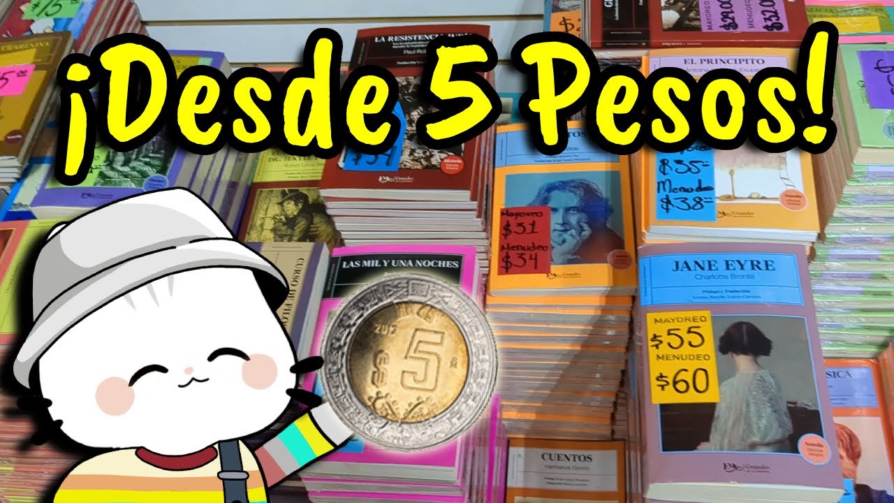 Encontré las Librerías MÁS BARATAS de CDMX