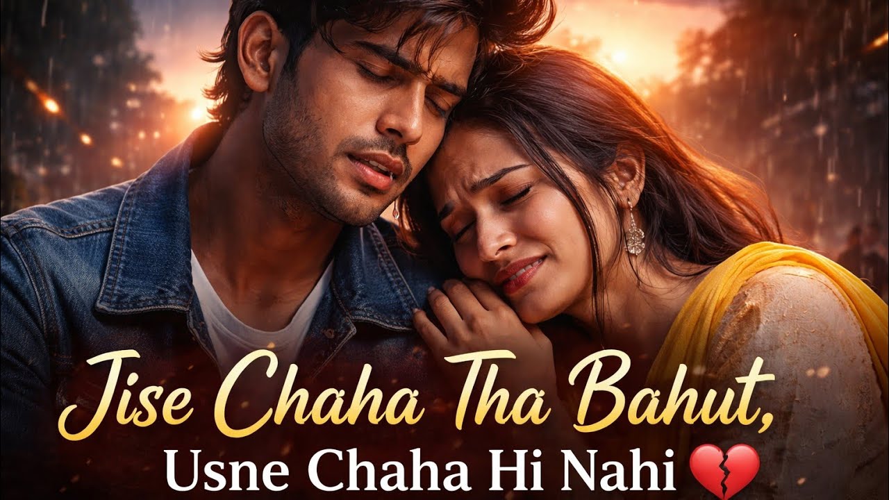 Jise Chaha Tha Bahut 💔 Usne Chaha Hi Nahi | Heart Touching Sad Song | 90s Love Song #bollywood #sad 