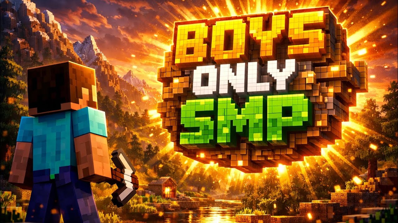 We make a boys only smp in world