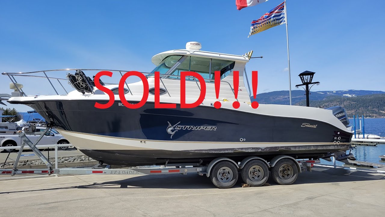 SOLD! 2006,  Seaswirl 2901, Twin Yamaha 225hp motors, Triple axle trailer!
