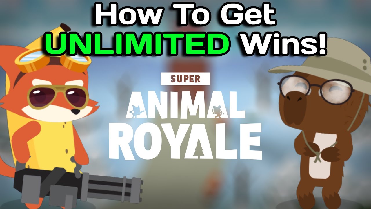 КАК ВЫИГРАТЬ ВО ВСЕХ ИГРАХ В SUPER ANIMAL ROYALE 🔥