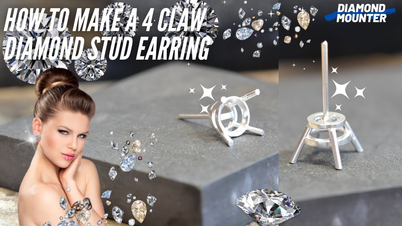 How to Make a 2ct Diamond Stud Earring