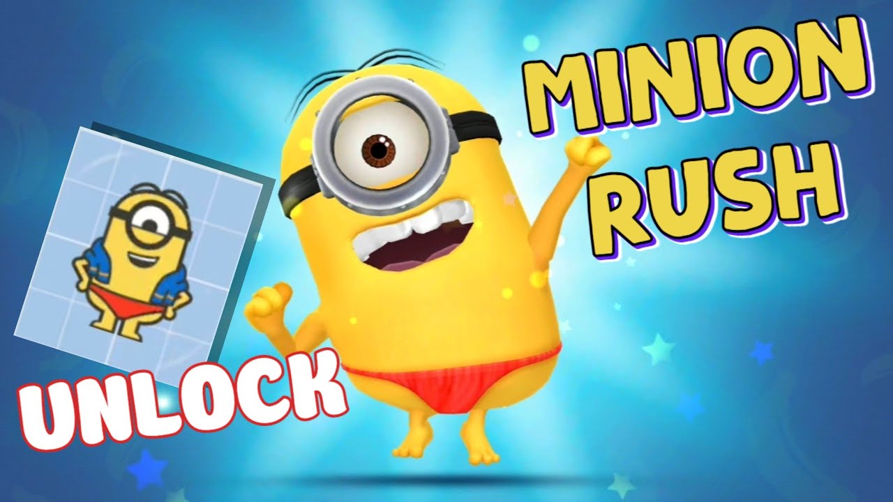 Minion Rush Unlock new minion Thong Stuart Upgrade Level 2 gameplay walkthrough android ios