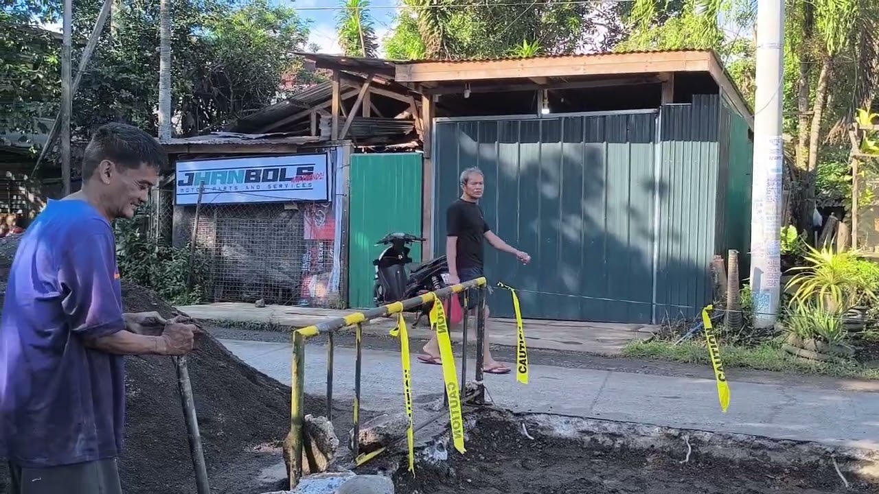 @ DAY #3 CLEARING/ PATULOY ANG TRABAHO SA KALSADA/ @ REMOVE AND REPLACE ONE LANE CONCRETING ROAD 