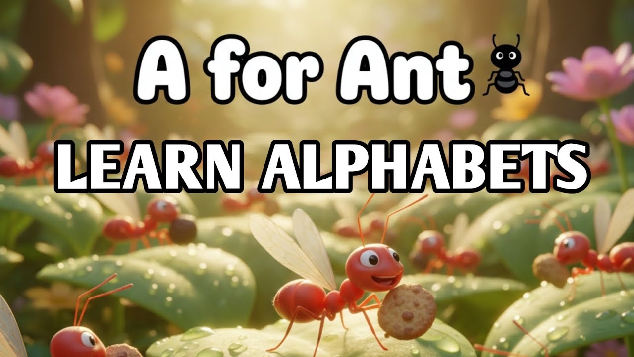 LEARN ALPHABET/ EDUCATIONAL VIDEO/ KIDS FUN VIDEO 