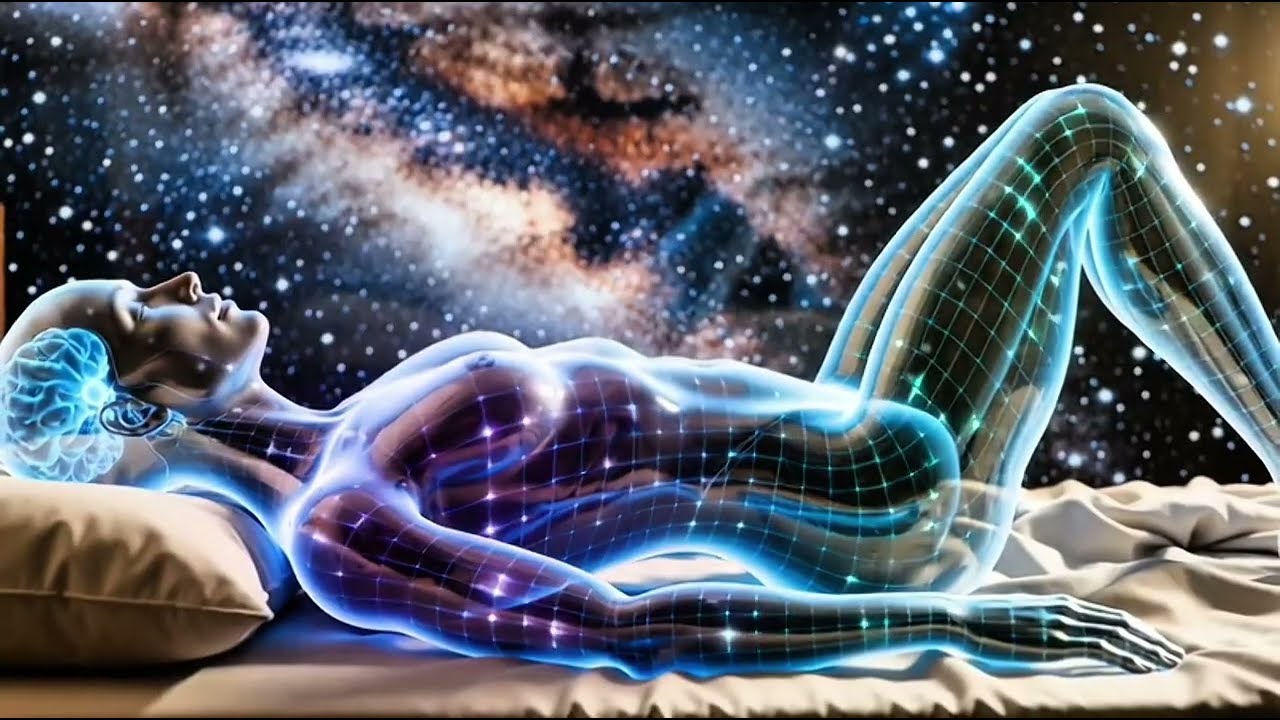 432Hz + 528Hz Deep Sleep Music | Fall Asleep Fast, DNA Repair & Full Body Healing Frequency