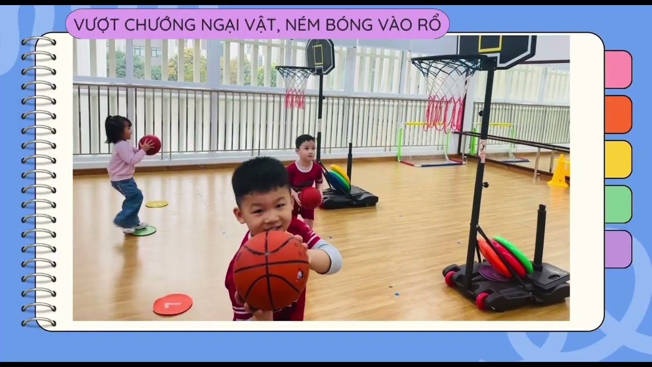 VIVOKIDS BÓNG RỔ NĂNG ĐỘNG M5