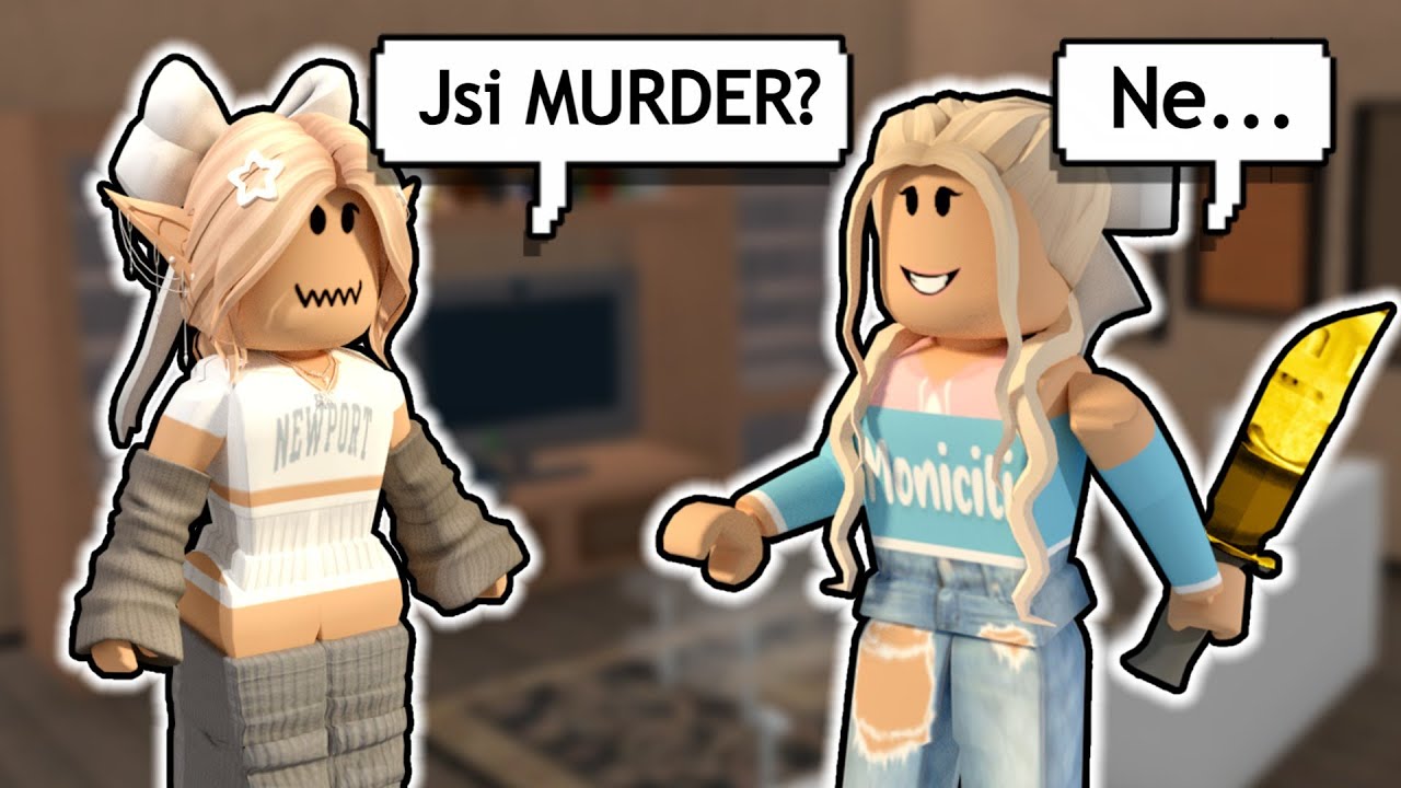 Hraju MURDER MYSTERY 2 se SEGROU! /w @Lucaa_737  Roblox