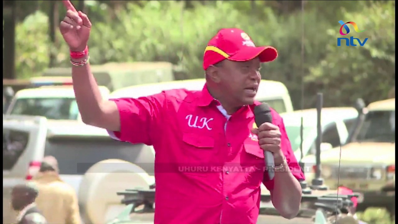 President Uhuru Kenyatta takes re-election campaign to Eastern region